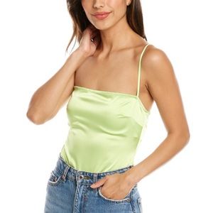 NWT Weworewhat green medium strapy bodysuit